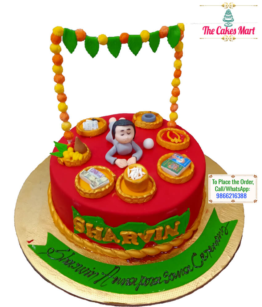 Annaprasana Cake For Baby Boy
