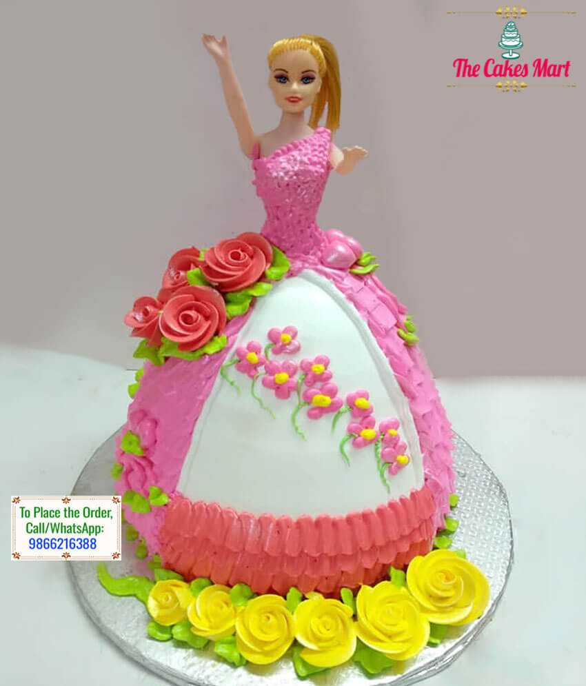 Barbie Doll Cake 01