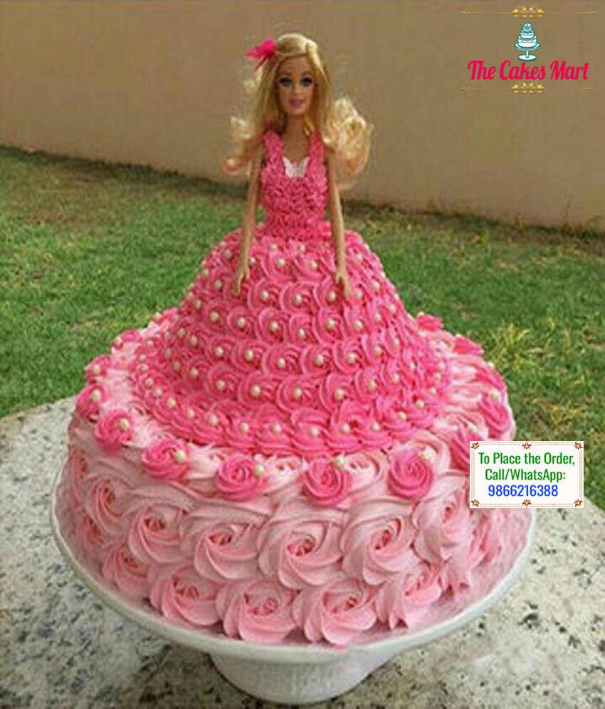 Barbie Doll Cake 02