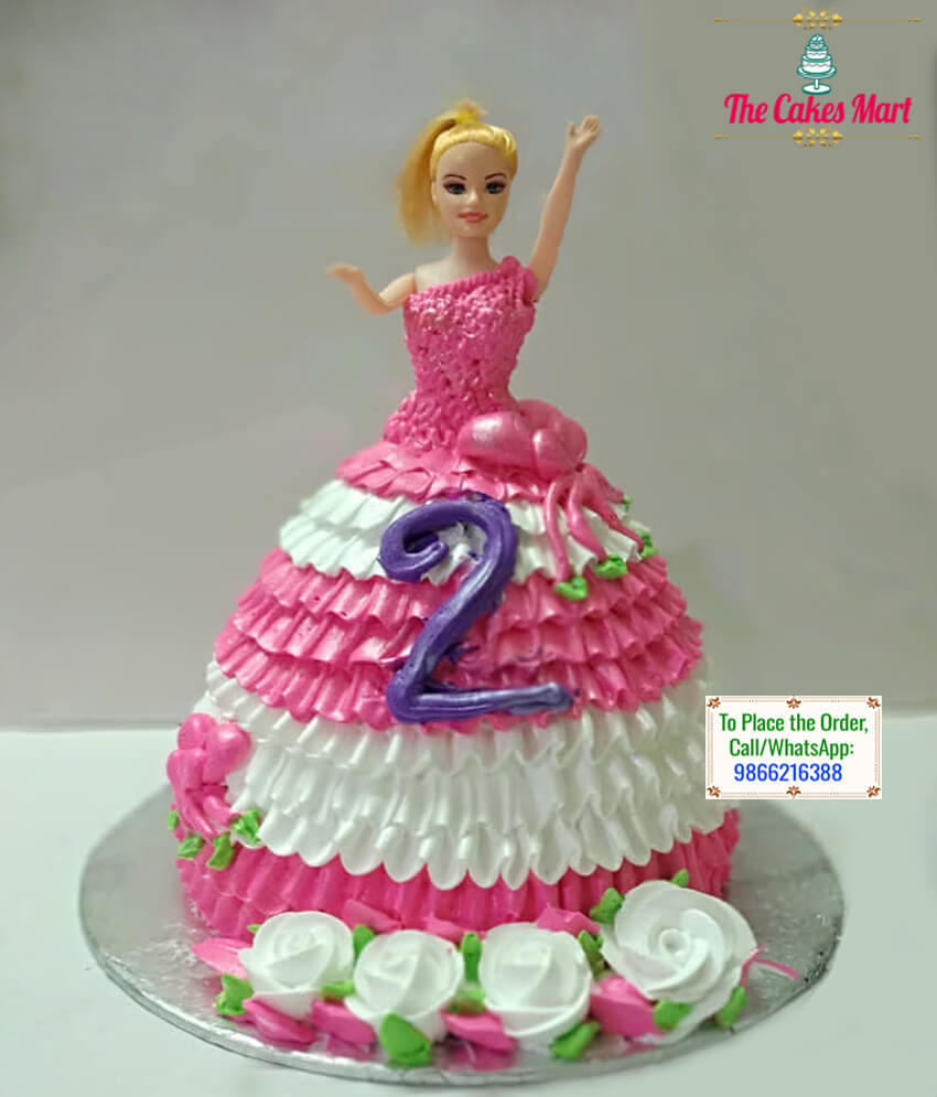 Barbie Doll Cake 03