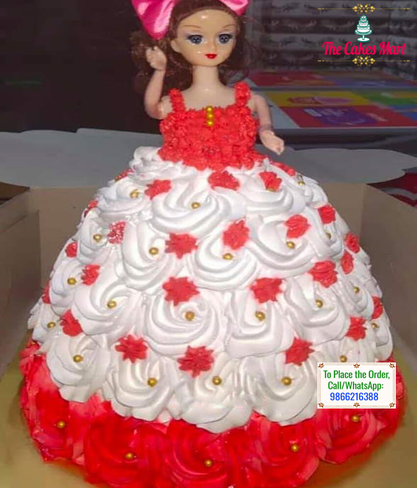 Barbie Doll Cake 05